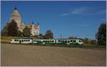 A BAM MBC local train by the Castle of Vufflens.
17.10.2017