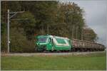 A BAM Ge 4/4 with a sugar beet train just before Apples on the Isle route.