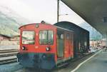 BLS TmV67 stands at Frutigen on 20 May 2002.