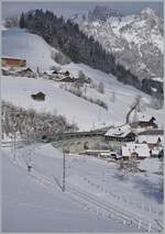 A BLS MIKA RABe 528 on the way from Zweisimmen to Bern by Garstatt.

20.01.2023