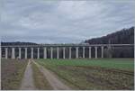 Two BLS NINA RABe 525 are on the way from Kerzers to Bern as S 5 15537 and drive over the Gümmenenviduct, which bridges the Saane and is 393 meters long.