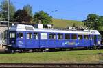 Riding tunnel cinema ABe 526 290 enters Sümiswald-Grünen on 18 May 2025.