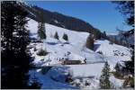 A BLM local train near Winteregg. 
09.03.2014