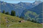 BLM local train between Grütschalp and Winteregg. 28.08.2014