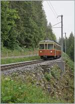 The BLM Be 4/4 31  LISI  (ex SNB OJB  Bipperlisi ) is experiencing its last summer at the BLM; From the timetable change, the three new Be 4/6 101 - 103 will take over all traffic.