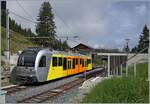 The BLM Be 4/6 102  Mönch  is arriving at the Winteregg Staton. Thius train is on the way from Mürren to Grütschalp. 

08.08.2024