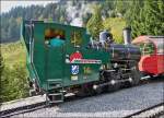 . The light oil fired BRB steamer N 14 pictured in Planalp on September 27th, 2013.