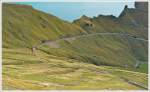 . Two steam trains are descending the BRB track between Rothorn Kulm and Oberstafel on September 28th, 2013.