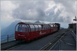 BRB train to Brienz on the summit station Brienzer Rothorn.
07.07.2016