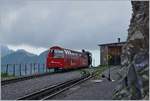 A BRB steamer train on the summit Station Briener Rothorn.
07.07.2016