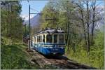 The SSIF ABe 6/6 34  Piemonte  on the way to Domodossola near Verigo.