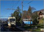 The FART  Centovalli  Express in Santa Maria Maggiore.