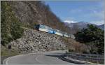The SSIF Treno Panoramico 40 from Locarno to Domodossola by Intragna.
11.03.2016