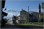 The Ferrovia Vigezzina SSIF ABe 4/6 64 in Trontano.
07.10.2016