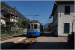 The Ferrovia Vigezzina SSIF ABe 6/6 32 Sempione in Malesco.