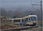 A FART Centovalli Express to Domodossola near Trontano.