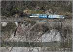 A SSIF Mini Treno Panoramico (ABe /Be) on the way to Domodossola near Ponte Brolla.