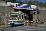 The SSIF ABe 4/6 61 in Domodossola on thw way to the SSIF Station.