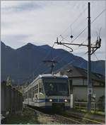 The SSIF ABe 4/6 61 in Domodossola.