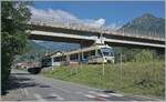 The FART ABe 4/8 N° 45 comming from Locarno is arriving at Domodossola.