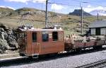 He 2/2 No 3003 (ex GGB) at Gornergratbahn near to Riffelalp, August 22nd, 1979.