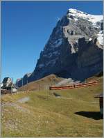 JB local train between Kleine Scheidegg and Eigergletscher.