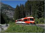 The TMR Beh 4/8 N° 72 is the local train 26222 from Martiny to Vallorcine pictured between Le Châtelard frontière and Vallorcine.

07.07.2020