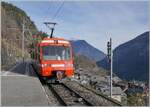 The TMR (M-C) BDeh 4/8 21 is waiting in Le Trétien for the opposing train. The BDeh 4/8 is on the journey from Vallorcine to Martigny.

November 19, 2025