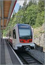 The new TMR/SNCF railcars Beh 4/8 Z 838 are slowly entering service: the TMR SNCF Beh 4/8 893 (90 85 838 893-0) 'Le Trient' has come as a special train to Le Châtelard Frontière and will return as an empty stock train to Vernayaz.

July 10, 2026