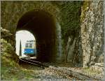 The Rochers de Naye Beh 2/4 203 on the way to Caux.