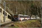 Rochers de Naye train by Toveyre. 23.12.2012