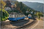The Bhe 2/4 207 end 203 in Glion.
28.06.2016