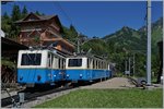 The Bhe 2/4 203 and 207 in Caux.
03.07.2016