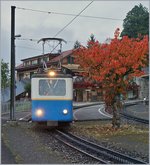 The Bhe 2/4 207 in Glion.
29.10.2016