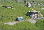 The Rochers de Naye Bhe 2/4 204 is leavng the Jaman Station.
01.07.2017