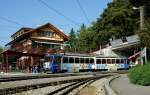 A Rochers de Naye Train is arriving in Glion.
28.09.2008