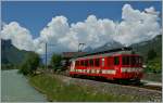 A MIB local Train by the stop on the Aareschlucht West.
05.06.2013