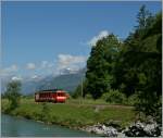 MIB local Train between Meiringen and Innterkirchen.