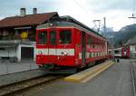 BDe 4/4 n 11 (ex CJ) in Meiringen.