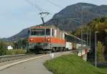 Ex GFM (TPF) GDe 4/4 with a Golden Pass Panoramic by Chtelard (VD)  12.10.2008