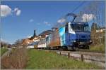 A MOB Ge 4/4 wiht the Panoramic Express 3123 from Zweisimmen to Montreux  by Les Planches.