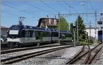 MOB Be 4/4 9202 and ABe 9302  Alpina  in Chernex.
25. 05.2016