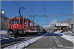 The MOB GDe 4/4 6005 in Saanen.
02.02.2018