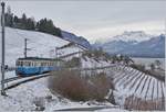 The MOB ABDe 8/8 4001 SUISSE near Planhamps.
29.12.2017