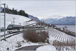 The MOB ABDe 8/8 4001 between Chatelard VD and Planchamp.
29.12.2017