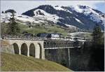 The MOB Ge 4/4 8004 with an IR to Chateau d'Oex - (Montreux) near Flendruz.