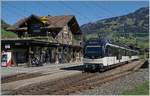 A MOB Alpina by his stop in Saanen.