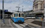 The MOB ABDe 8/8 4002  VAUD  and in te background the Be 4/4 (ex SNB) in Montreux.