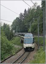 The  new  MOB Golden Pass Panoramic between Les Avants and Chamby.