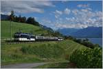 A MOB Golden Pass Belle Epoque train Service to Montreux by Planchamp.